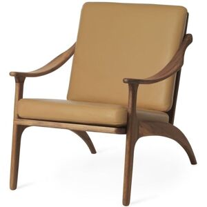 Warm Nordic Lean Back Lounge Chair SH: 41 cm - Teak/Nature