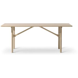 Fredericia 6284 BM84 Mogensen Spisebord 180x90 cm - Sæbebehandlet Eg