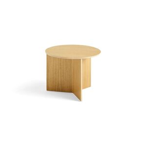 HAY Slit Table Wood Round Ø: 45 cm - Oak