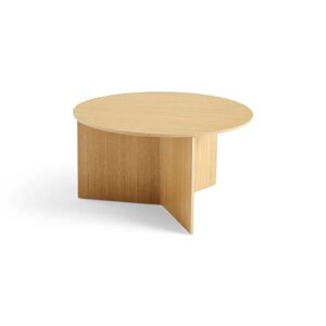 HAY Slit Table Wood XL Ø: 65 cm - Oak
