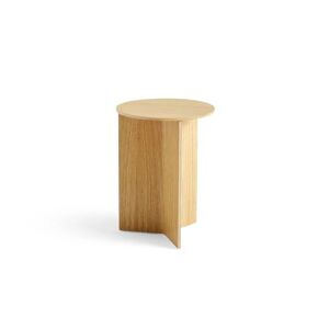 HAY Slit Table Wood High H: 47 cm - Oak