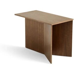 Hay Slit Table Wood Oblong L: 35,5 cm - Walnut