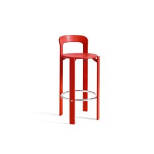 HAY Rey Bar Stool SH: 75 cm - Scarlet Red