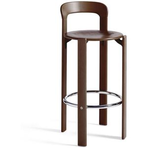 HAY Rey Bar Stool SH: 75 cm - Umber Brown