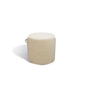 Mindo 108 Pouf Small 48x42x48 cm - White Beige