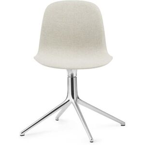 Normann Copenhagen Form Drejestol SH: 44cm - Upminster Sand/Aluminium