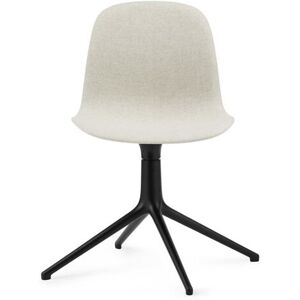 Normann Copenhagen Form Drejestol SH: 44cm - Upminster Sand/Sort Aluminium