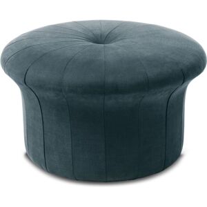 Warm Nordic Grace Pouf Ø: 77 cm - Dark Teal