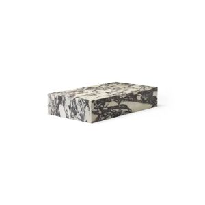 Audo Copenhagen Plinth Grande H: 27,5 cm - Rose Marble Calatta Viola