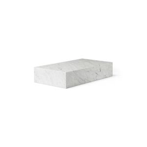 Audo Copenhagen Plinth Grande H: 27,5 cm - White Marble Carrara
