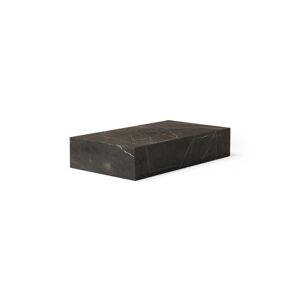 Audo Copenhagen Plinth Grande H: 27,5 cm - Grey Kendzo Marble