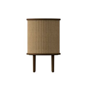 Umage Audacious Side Table Ø: 38 cm - Sugar Brown/Mørk Eg