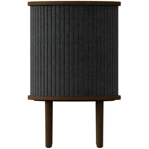 Umage Audacious Side Table Ø: 38 cm - Shadow/Mørk Eg