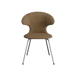 Umage Time Flies Chair SH: 44 cm - Sugar Brown/Chrome