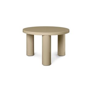 Ferm Living Post Coffee Table Small Ø: 65 cm - Cashmere
