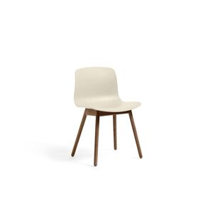 HAY AAC ECO 12 About A Chair SH: 46 cm - Lacquered Solid Walnut/ECO Cream