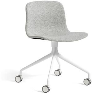 HAY AAC 15 About A Chair SH: 46cm - White Powder Coated Aluminium/Hallingdal 116