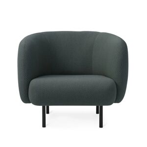 Warm Nordic Cape Lounge Chair SH: 42 cm - Petrol Shade