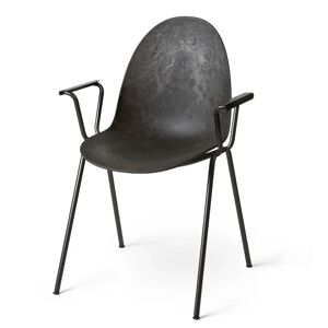 Mater Eternity Armchair SH: 46 cm - Coffee Waste Black