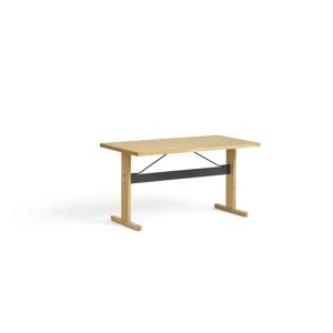 HAY Passerelle Desk 140x65x74 cm - Oak/Ink Black Crossbar