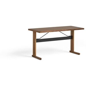 HAY Passerelle Desk 140x65x74 cm - Walnut/Ink Black Crossbar