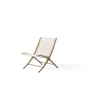 &Tradition X HM10 Lounge Chair SH: 46 cm - Natural Rattan/Eg