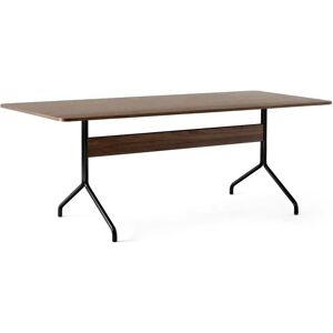 &Tradition Pavilion Dining Table AV19 D: 200 cm - Walnut/Black