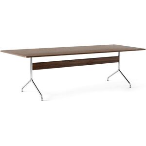 &Tradition Pavilion Dining Table AV24 250x110 cm - Walnut/Chrome