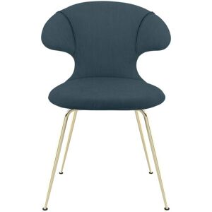 Umage Time Flies Chair SH: 44 cm - Jet Air Blue/Brass