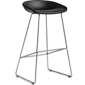 HAY AAS 39 About A Stool Full Upholstery SH: 75 cm - Stainless Steel/Sierra SI1001