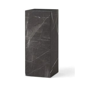 Audo Copenhagen Plinth Pedestal H: 75 cm - Grey Marble Kendzo