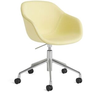 Hay AAC 253 About A Chair H: 79 cm - Polished Alu 5 Star Swivel/Gas Lift/Balder 432