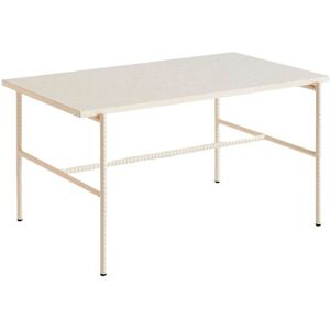 Hay Rebar Coffee Table L: 80 x B: 49 x H: 40,5 cm - Beige Marble