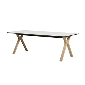Andersen Furniture Space Udtræksbord L: 220 cm - Hvid/Eg