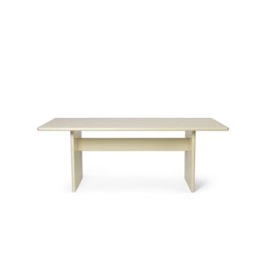 Ferm Living Rink Dining Table Small 90x200 cm - Eggshell