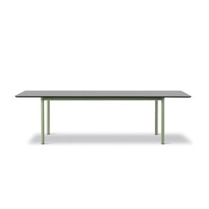 Fredericia 6632 Plan Table Extendable 100x260 cm - Sort Nanolaminat/Modernist Green