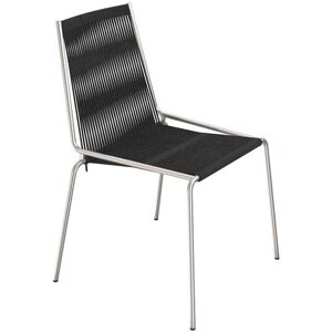 Thorup Copenhagen Noel Chair SH: 46 cm - Stål/Sort