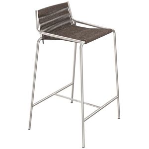 Thorup Copenhagen Noel Counter Chair SH: 67 cm - Stål/Mørkegrå