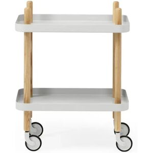 Normann Copenhagen Block Rullebord H: 64 cm - Lysegrå