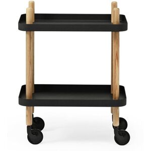 Normann Copenhagen Block Rullebord H: 64 cm - Sort