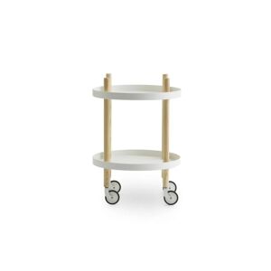 Normann Copenhagen Block Rullebord Ø: 45 cm - Hvid