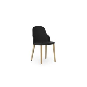 Normann Copenhagen Allez Chair Oak Indoor SH: 45,5 cm - Black
