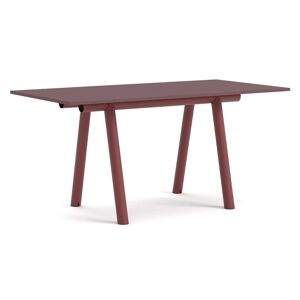 HAY Boa Table 1100 220x110x105 cm - Barn Red/Burgundy Linoleum