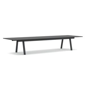 HAY Boa Table 1100 420x128x75 cm - Black/Oak Laqucered Veneer