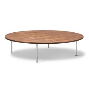 Fredericia Wegner Ox Table Ø: 150 cm H: 35 cm - Stål/Olieret Valnød