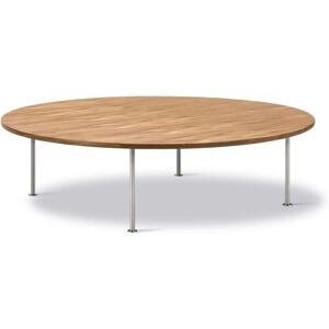 Fredericia Wegner Ox Table Ø: 150 cm H: 41 cm - Stål/Olieret Eg