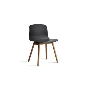 Hay AAC 12 About A Chair SH: 46 - Lacquered Solid Walnut/Black
