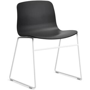 HAY AAC 08 About A Chair SH: 46 cm - Black Powder Coated Steel/Black