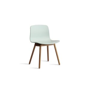 Hay AAC 12 About A Chair SH: 46 - Lacquered Solid Walnut/Dusty Mint
