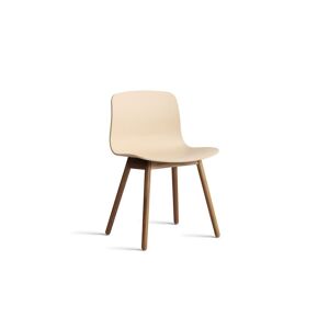 Hay AAC 12 About A Chair SH: 46 - Lacquered Solid Walnut/Pale Peach